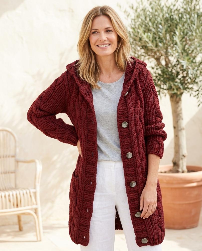 Witt Mode - Sevin | Grobgestrickter Strick Cardigan Damen