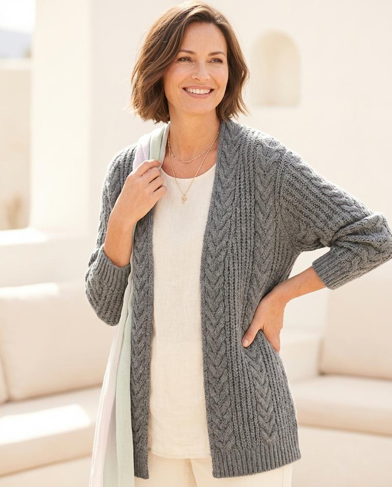 Witt Mode - Coran | Strukturierter Strick Cardigan Damen