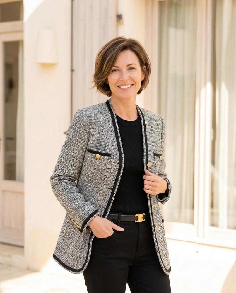 Witt Mode - Zedar | Strukturiert Ausgefranst Jacke Damen