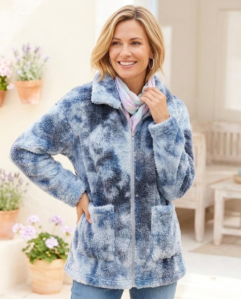 Witt Mode - Arlor | Plüschig Marmoriert Jacke Damen