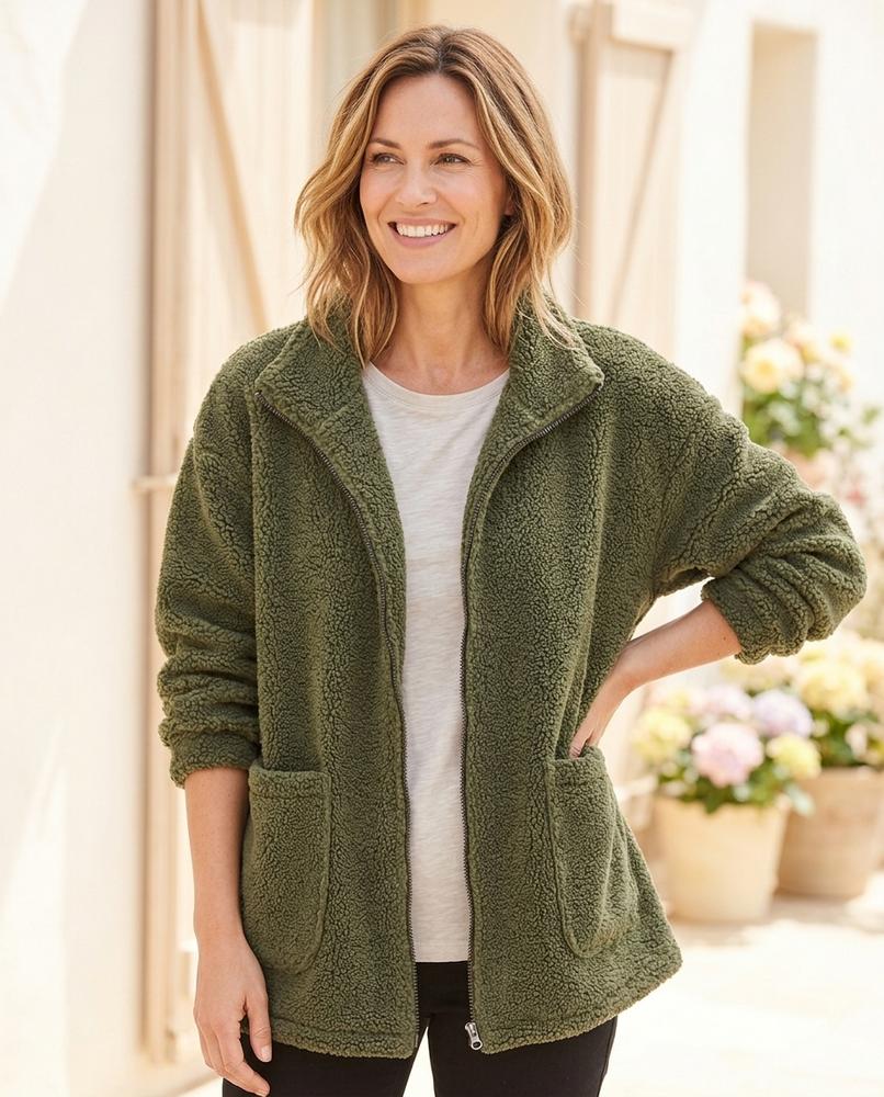 Witt Mode - Valor | Hochgeschlossene Strukturierte Jacke Damen