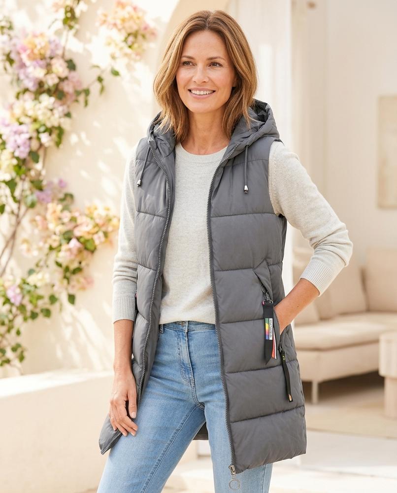 Witt Mode - Comer | Gesteppte Lange Weste Damen