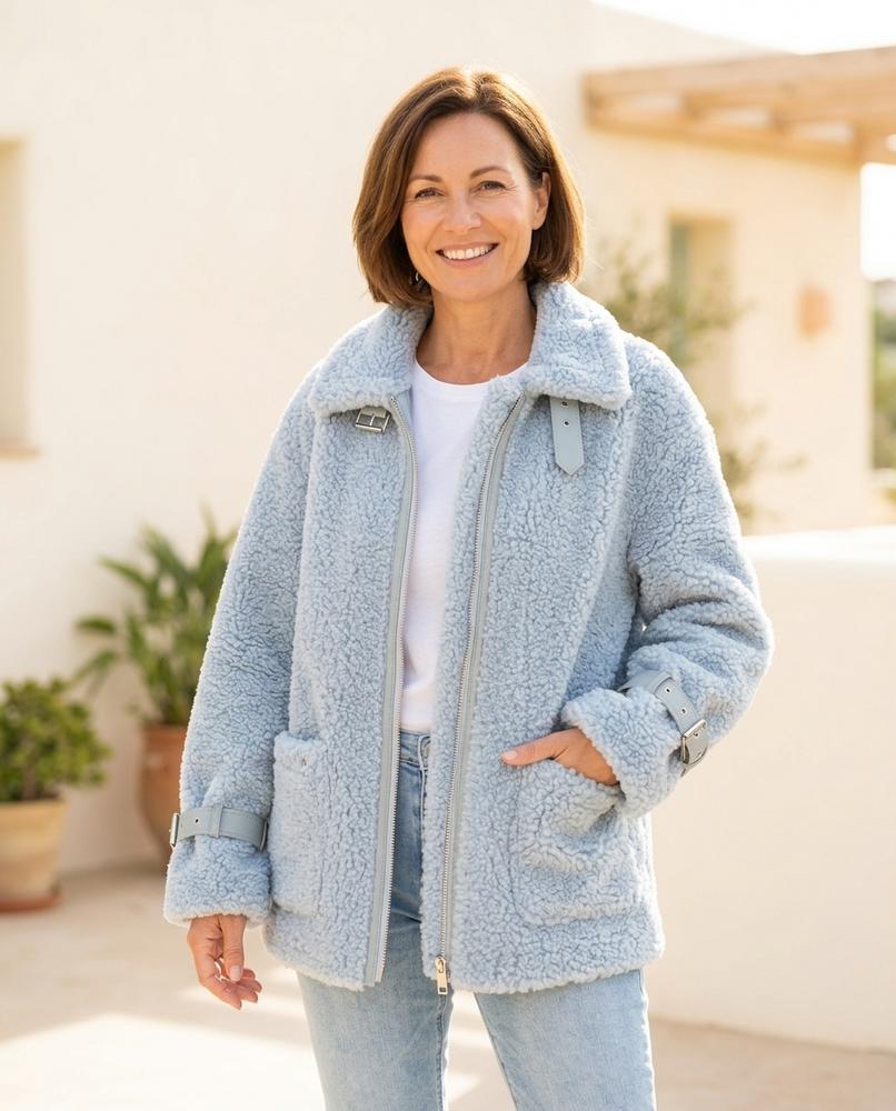 Witt Mode - Niver | Strukturiert Hochgeschlossen Jacke Damen