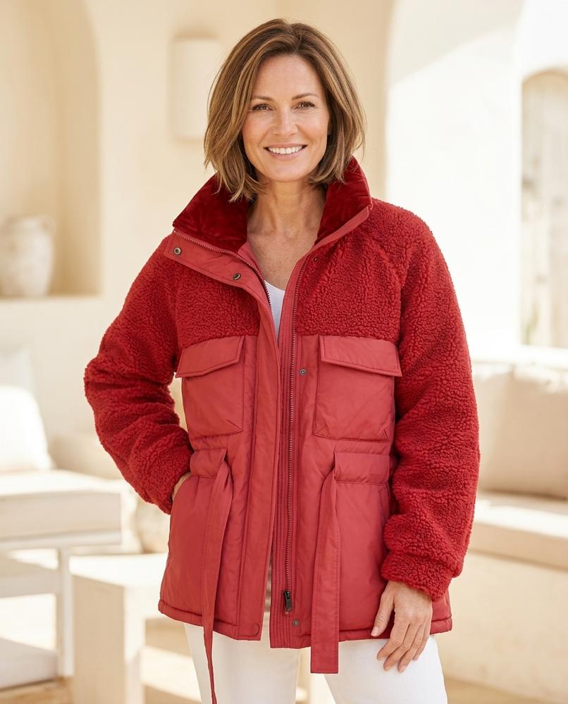 Witt Mode - Zesin | Wattiert Material-Mix Jacke Damen