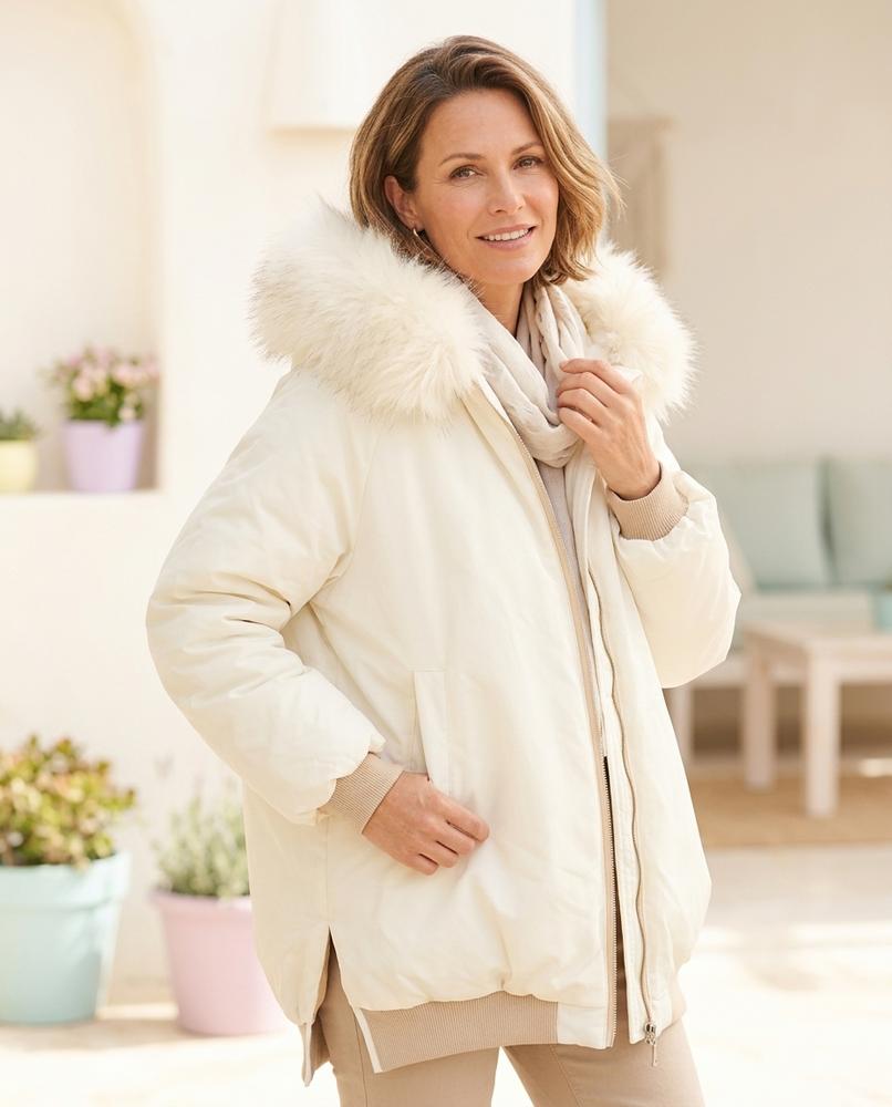 Witt Mode - Lunem | Fellbesetzte Gefütterte Jacke Damen