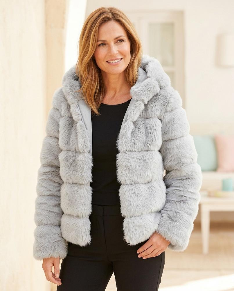 Witt Mode - Tovas | Gefütterte Plüschige Jacke Damen