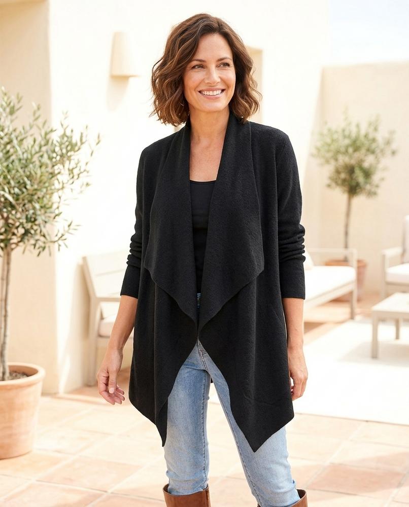 Witt Mode - Yigit | Asymmetrischer Langärmliger Cardigan Damen