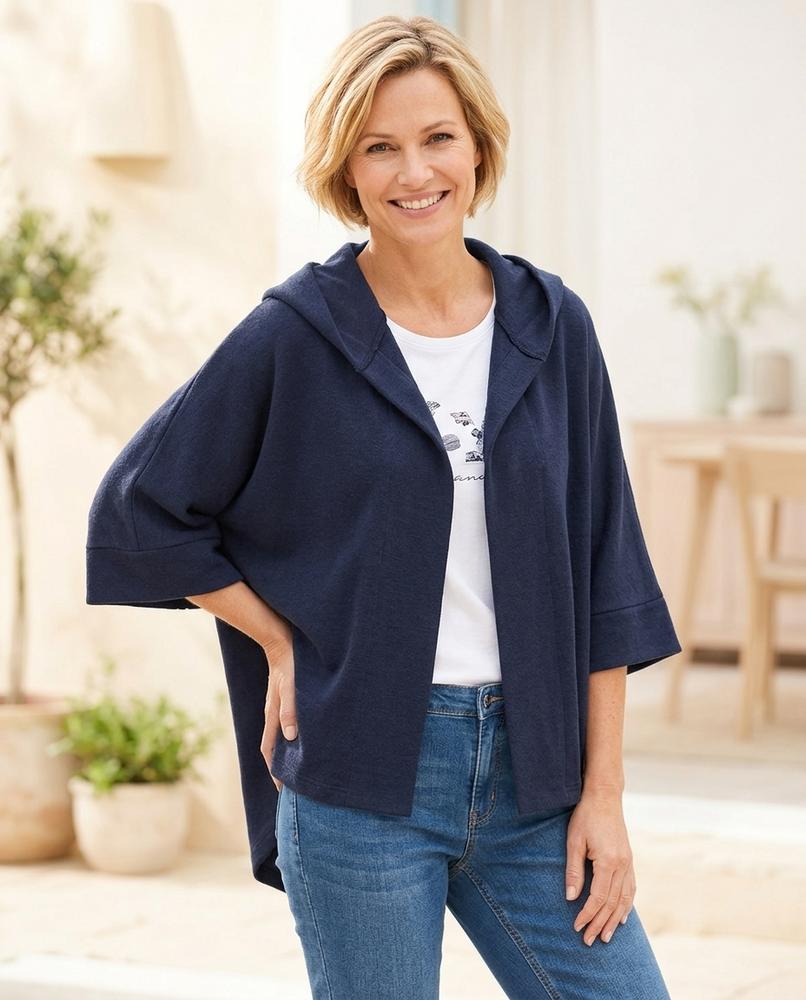 Witt Mode - Cumuk | Asymmetrischer Offener Cardigan Damen