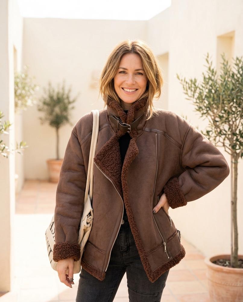 Witt Mode - Zohel | Gefütterte Asymmetrische Jacke Damen