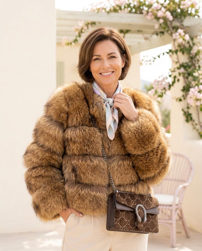 Witt Mode - Supav | Voluminöse Gestreifte Jacke Damen