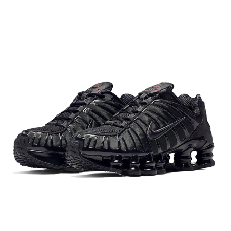 TL Shox Metallic Black Herren/Damen Sneaker