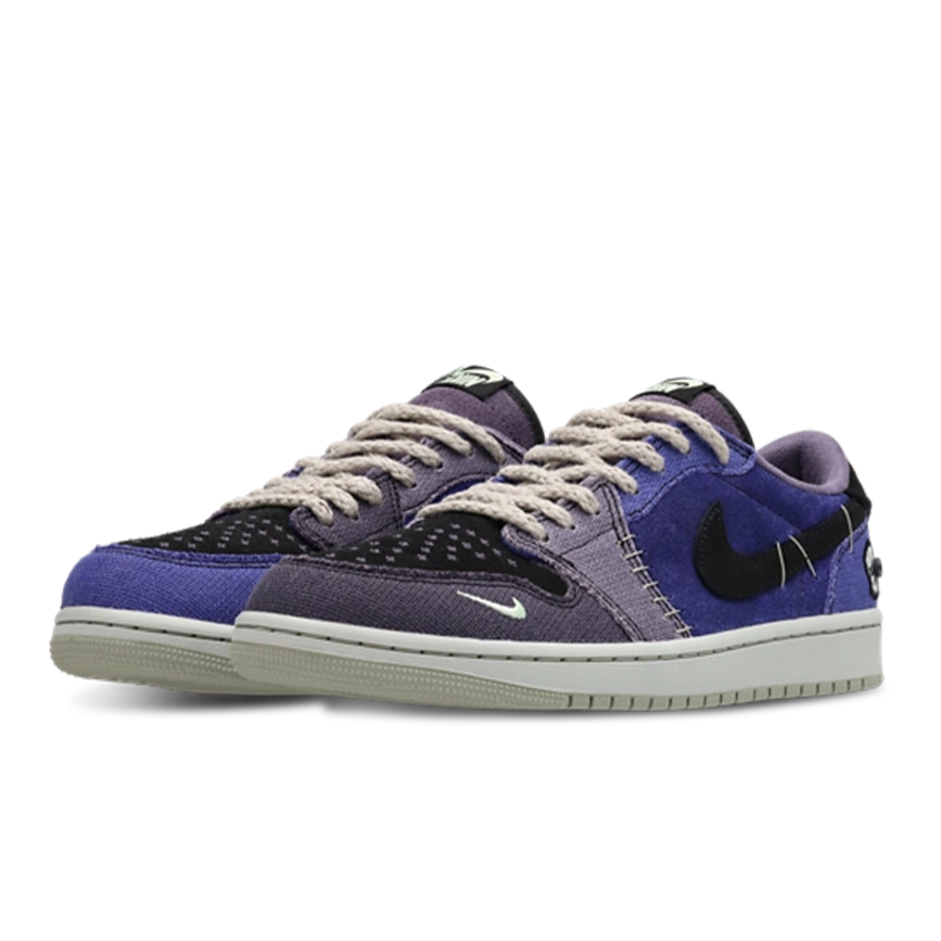 Retro 1 Low OG Basketball Zion Williamson Voodoo Alternate Sneaker