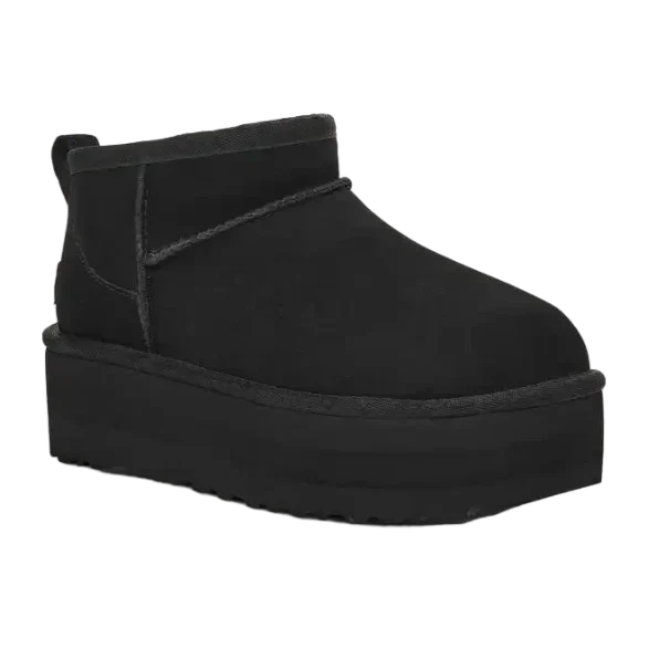Classic Ultra Mini Platform Boot Damen Schwarz