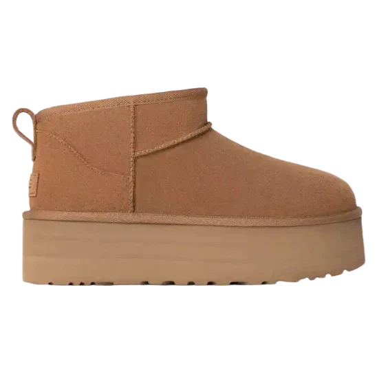 Classic Ultra Mini Platform Boot Damen Chestnut