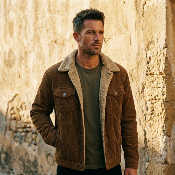 Witt Mode - Calev | Gefütterte Cord Jacke