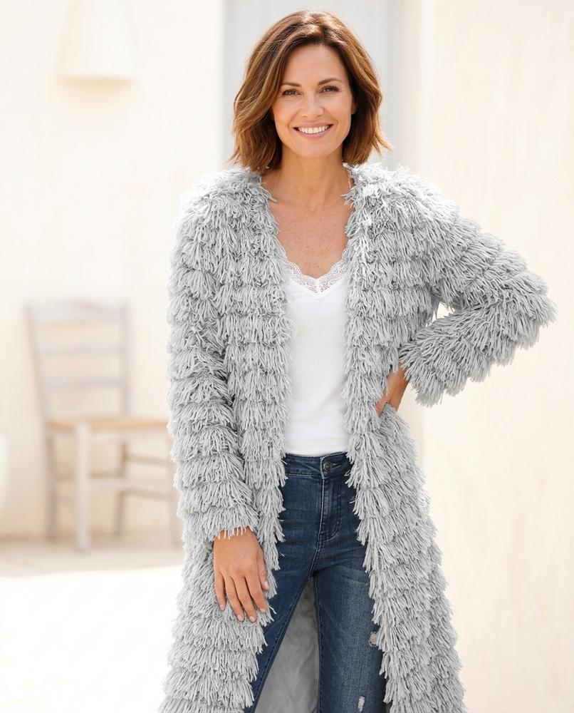 Witt Mode - Arivaa | Gefranster Langer Cardigan Damen