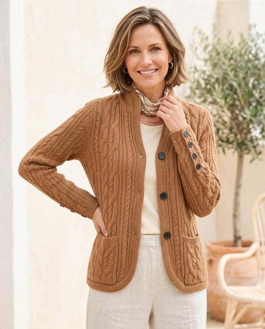 Witt Mode - Vemin | Strukturierter Geknöpfter Cardigan Damen
