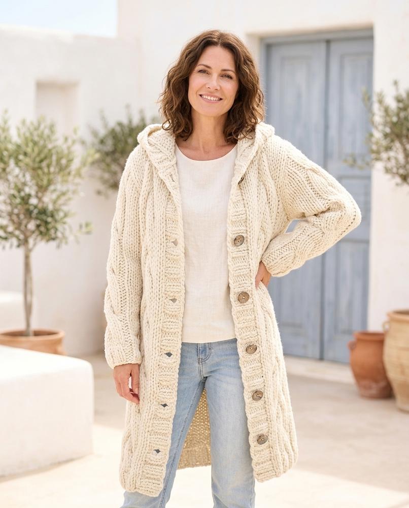 Witt Mode - Sevin | Grobgestrickter Strick Cardigan Damen
