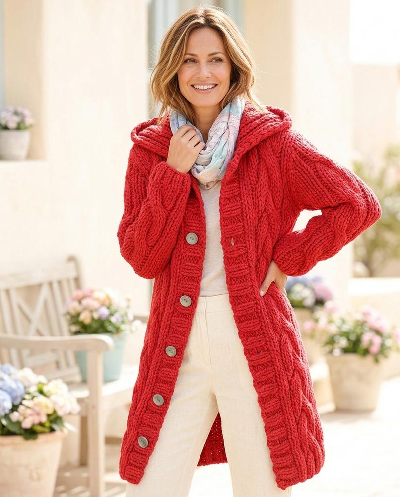 Witt Mode - Sevin | Grobgestrickter Strick Cardigan Damen