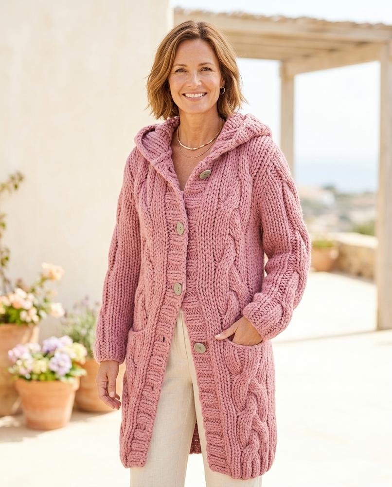 Witt Mode - Sevin | Grobgestrickter Strick Cardigan Damen