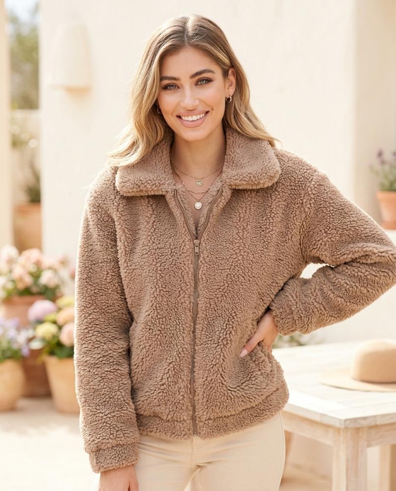 Witt Mode - Novar | Reißverschluss Fleece Jacke Damen