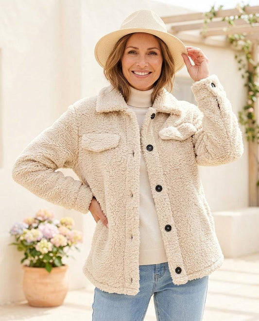 Witt Mode - Sezan | Geknöpfte Strukturierte Jacke Damen