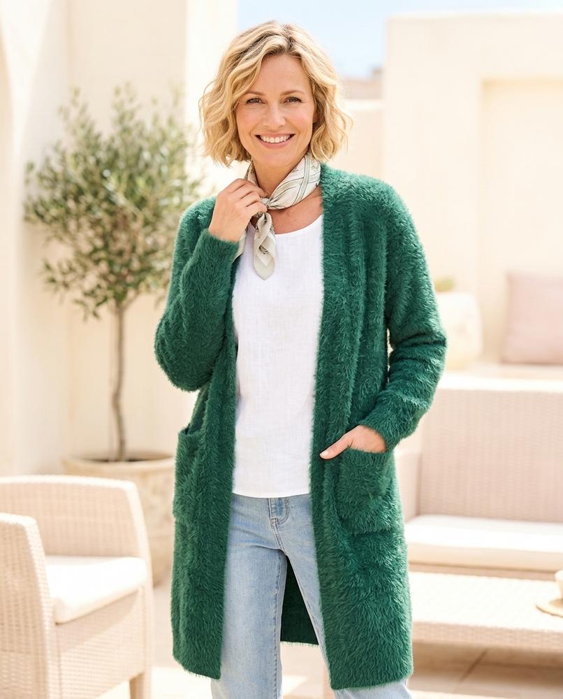 Witt Mode - Loser | Flauschig Lang Cardigan Damen