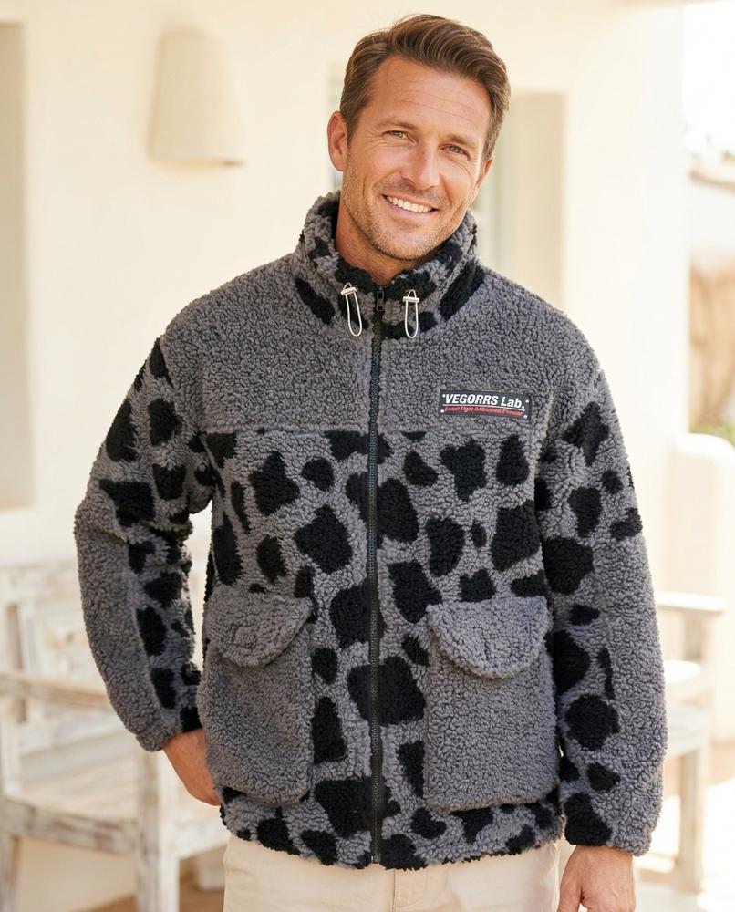 Witt Mode - Elsel | Gemusterte Strukturierte Jacke Unisex