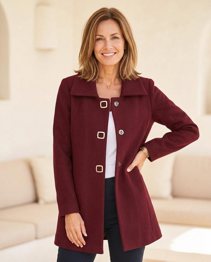 Witt Mode - Zerel | Einreihig Gerade Mantel Damen