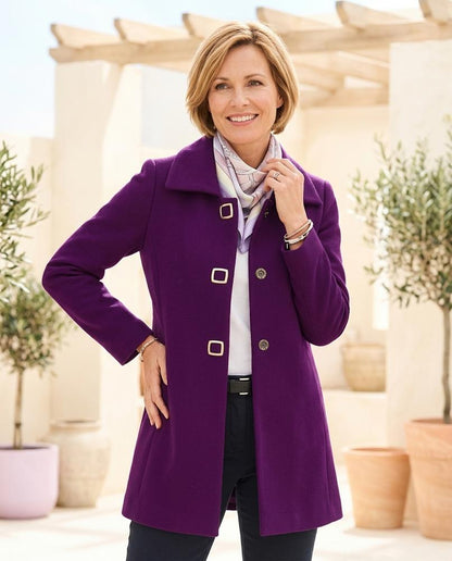 Witt Mode - Zerel | Einreihig Gerade Mantel Damen