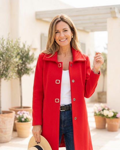 Witt Mode - Zerel | Einreihig Gerade Mantel Damen