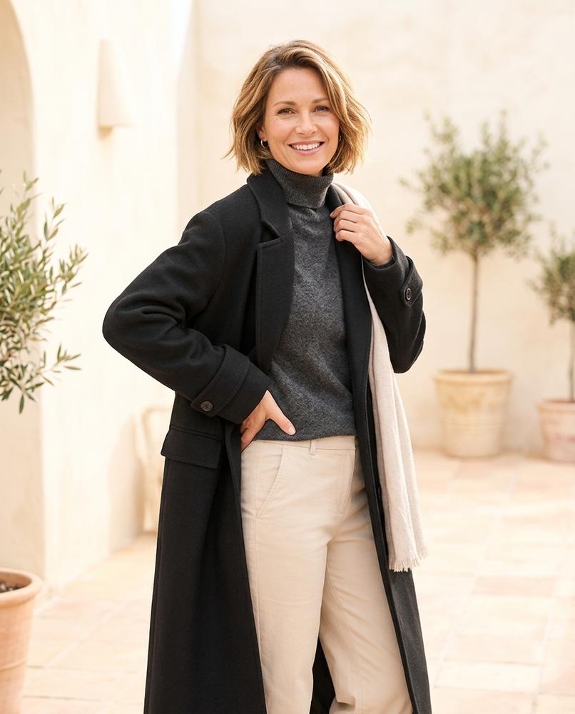 Witt Mode - Ketal | Langer Oversized Mantel Damen