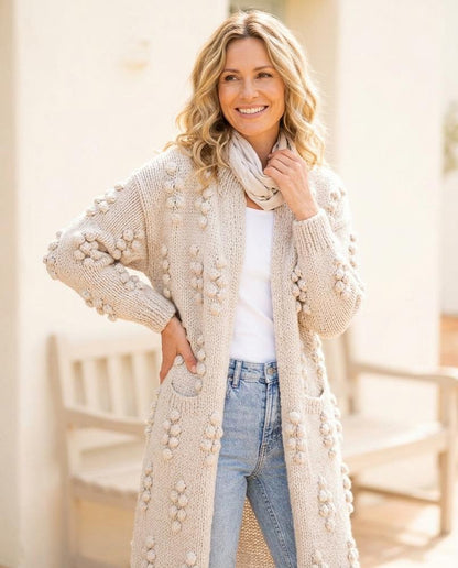 Witt Mode - Rilan | Strukturiert Verschlusslos Cardigan Damen