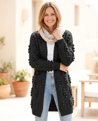 Witt Mode - Rilan | Strukturiert Verschlusslos Cardigan Damen