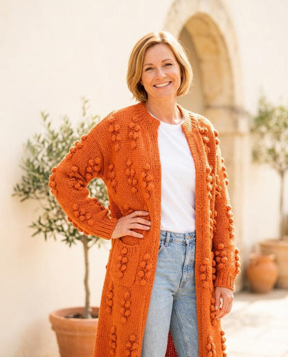 Witt Mode - Rilan | Strukturiert Verschlusslos Cardigan Damen