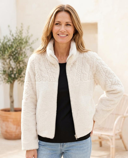 Witt Mode - Ramir | Strukturiert Plüschig Jacke Damen