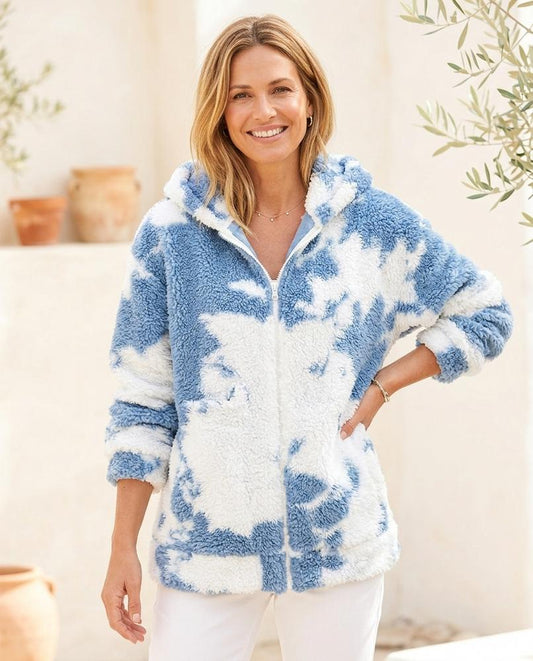 Witt Mode - Karan | Flauschig Gemustert Jacke Damen