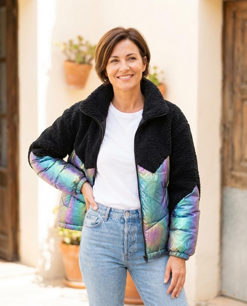 Witt Mode - Rosel | Kombinierte Changierende Jacke Damen