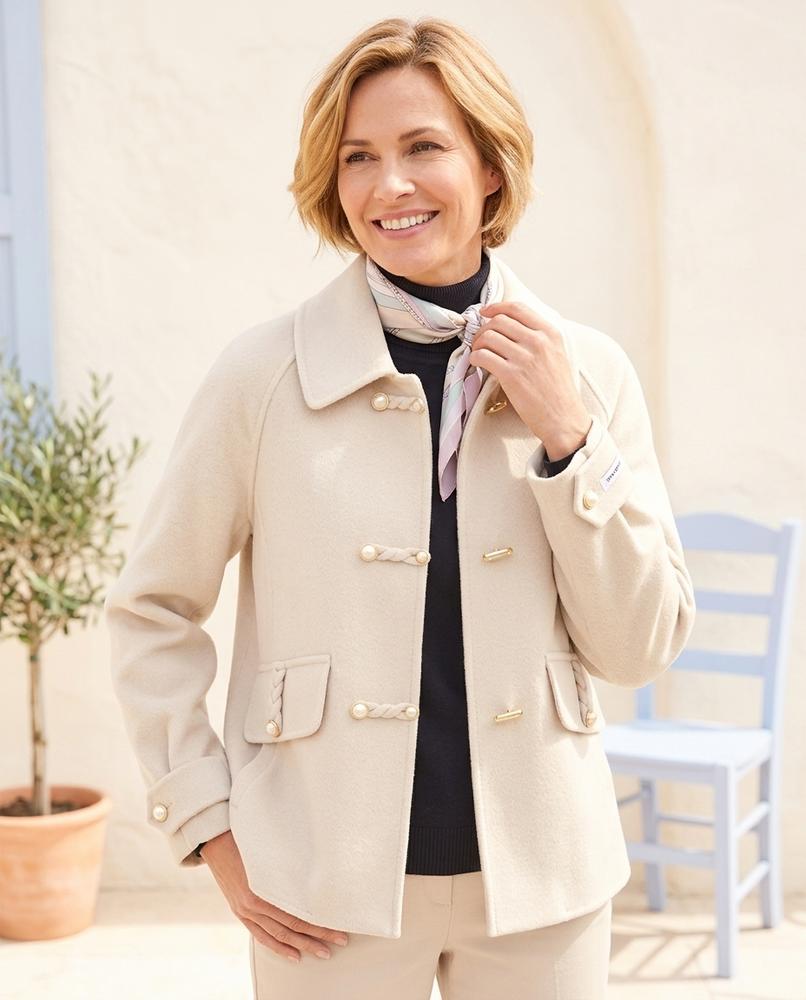 Witt Mode - Tinav | Geflochtene Kurzgeschnittene Jacke Damen