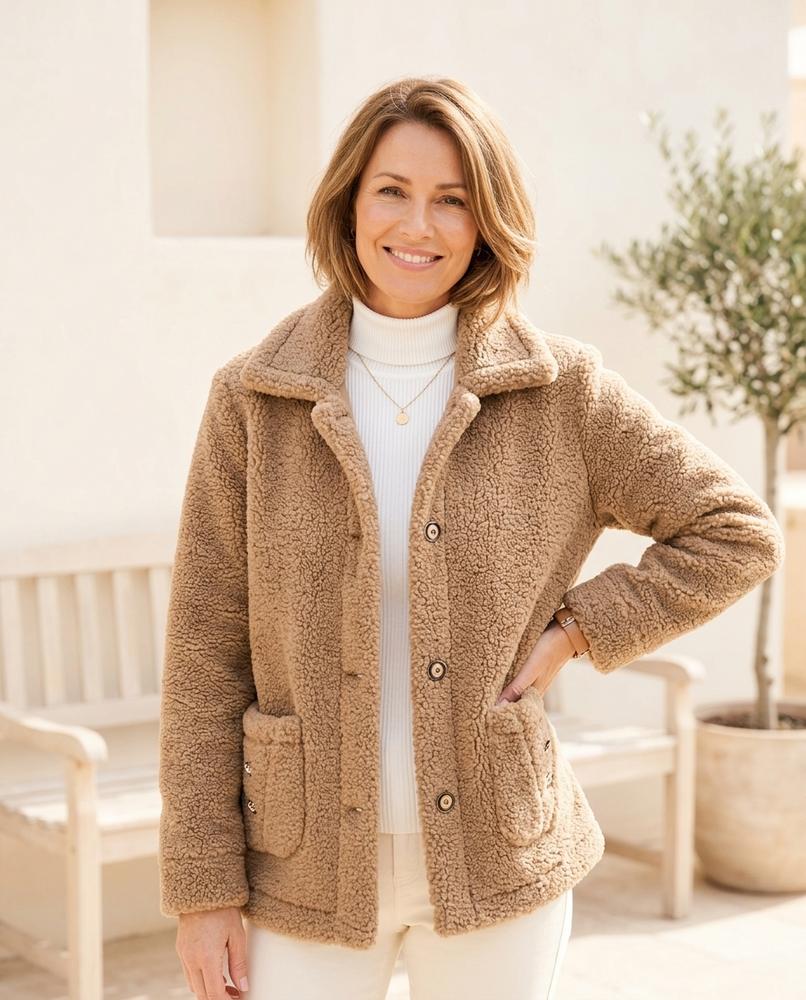 Witt Mode - Canor | Gefütterte Texturierte Jacke Damen