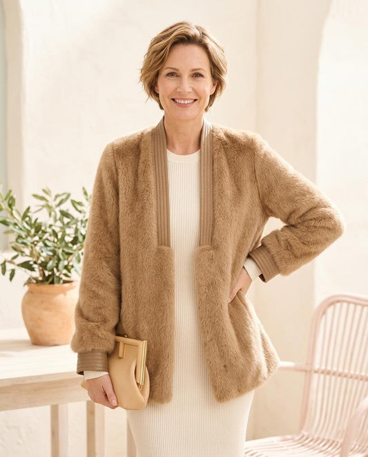 Witt Mode - Dalin | Offene Kragenlose Jacke Damen