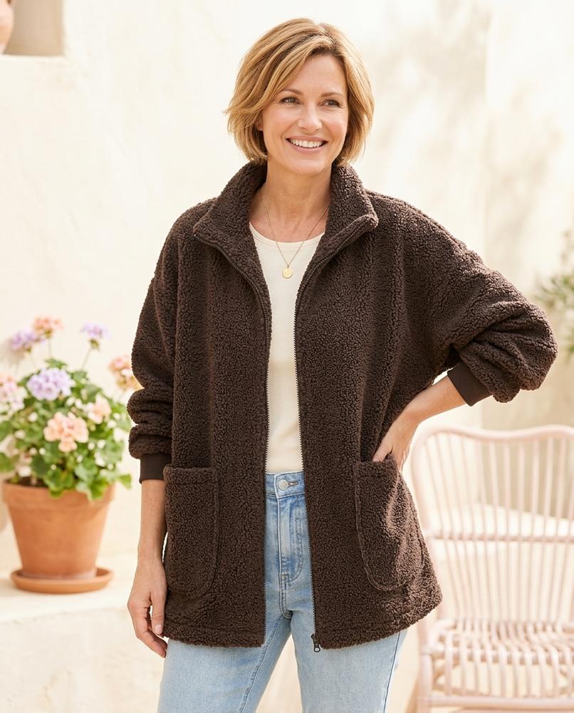 Witt Mode - Valor | Hochgeschlossene Strukturierte Jacke Damen