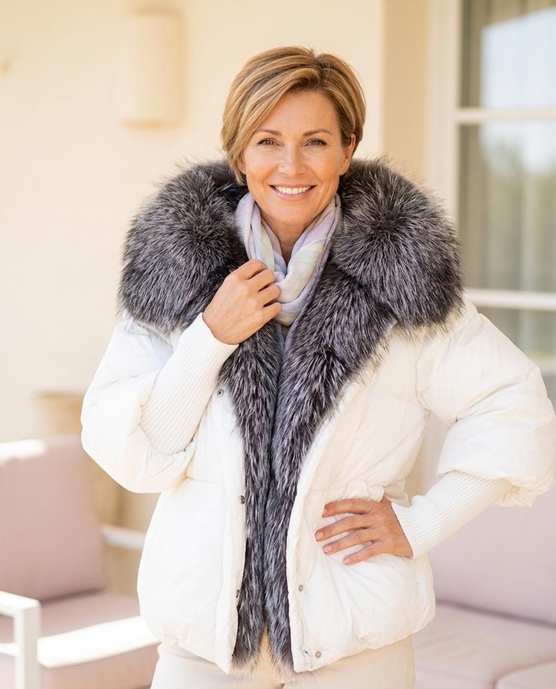 Witt Mode - Dakar | Wattierte Pelzbesetzte Jacke Damen