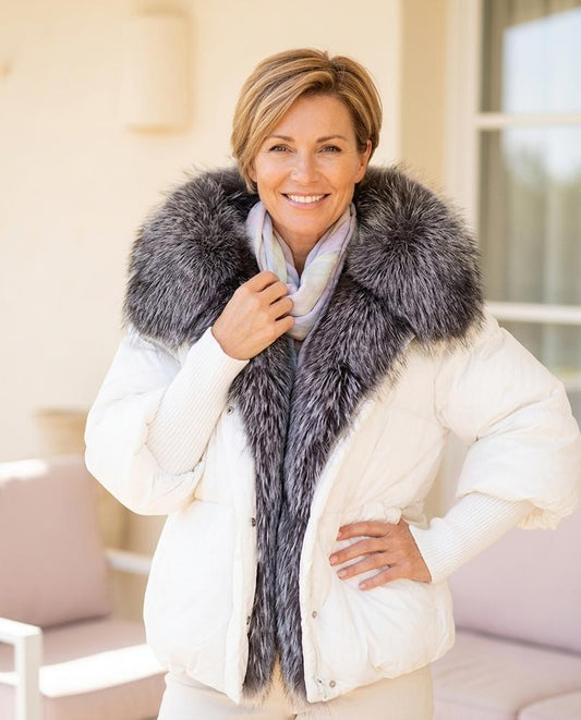 Witt Mode - Dakar | Wattierte Pelzbesetzte Jacke Damen