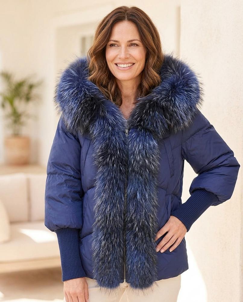 Witt Mode - Dakar | Wattierte Pelzbesetzte Jacke Damen