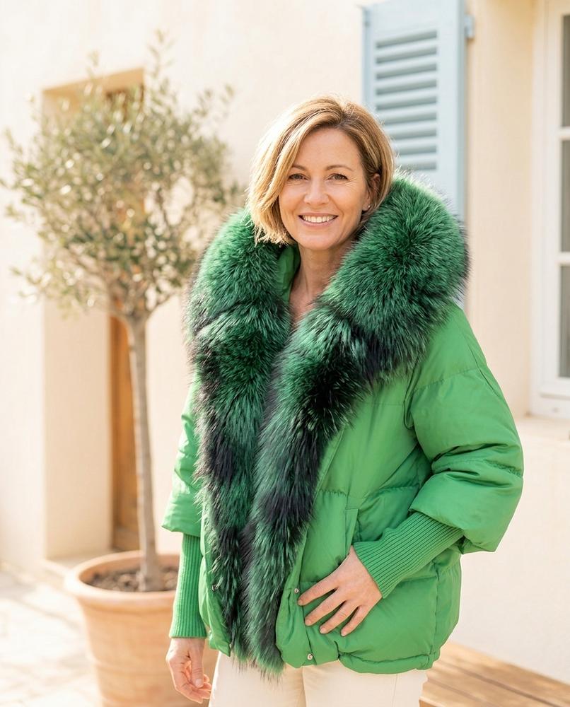 Witt Mode - Dakar | Wattierte Pelzbesetzte Jacke Damen