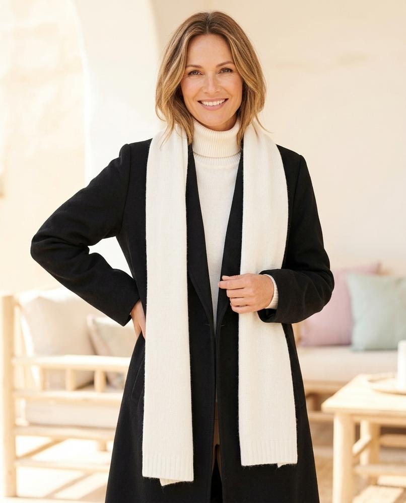 Witt Mode - Elmel | Langer Knopfloser Mantel Damen