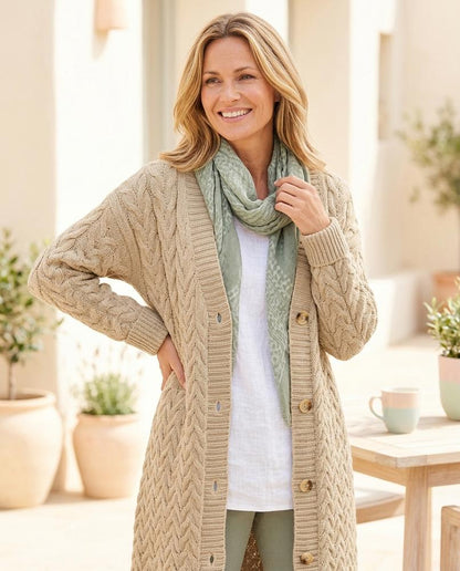 Witt Mode - Rosan | Strukturiert Geknöpft Strickjacke Damen