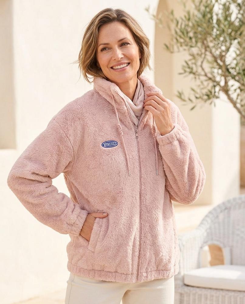 Witt Mode - Neven | Plüschig Hochgeschlossen Jacke Damen