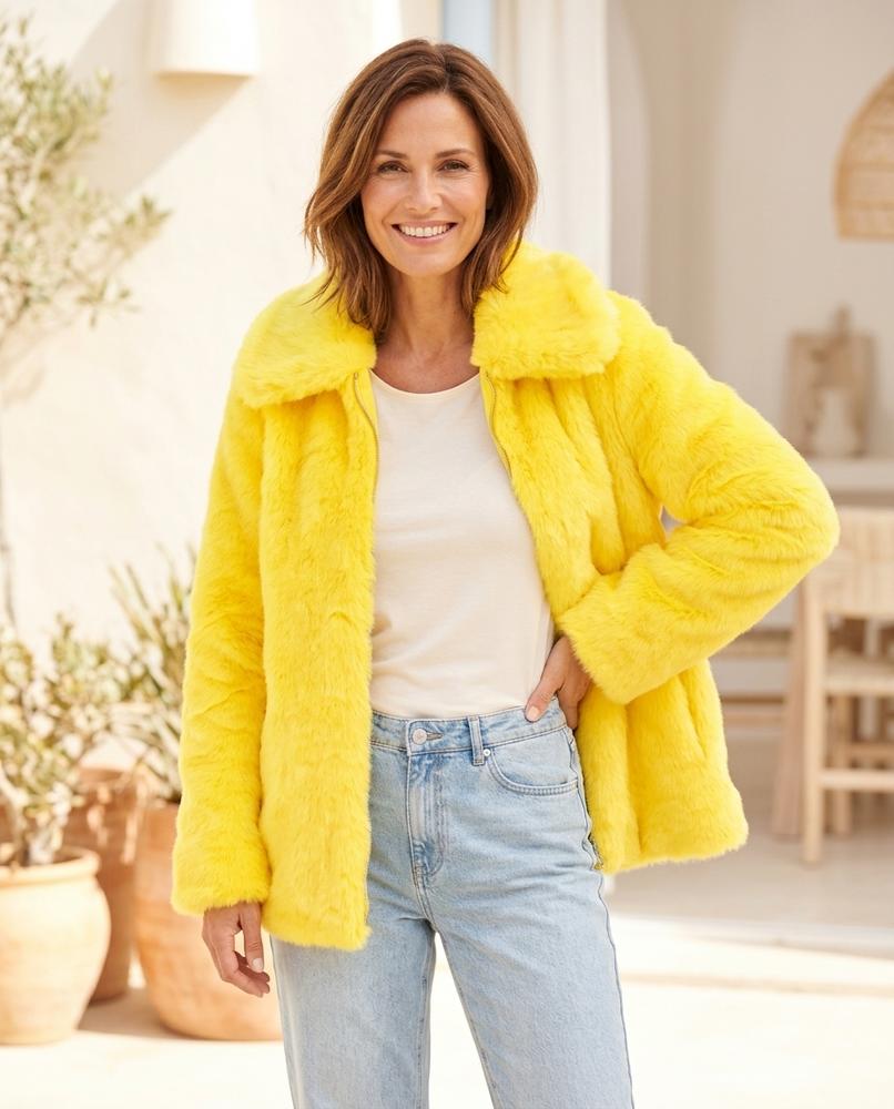 Witt Mode - Tarel | Flauschige Gefütterte Jacke Damen